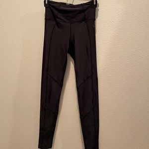 Good American Shiny black leggings worn once!